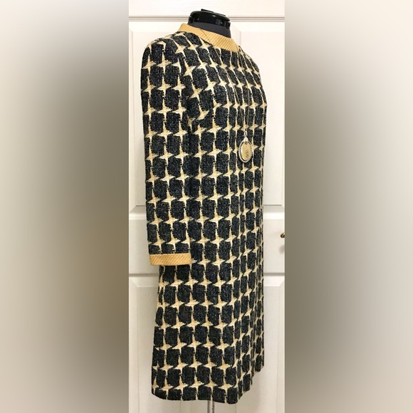 Vintage Bleeker Street Mod Tweed Dress - Picture 3 of 16